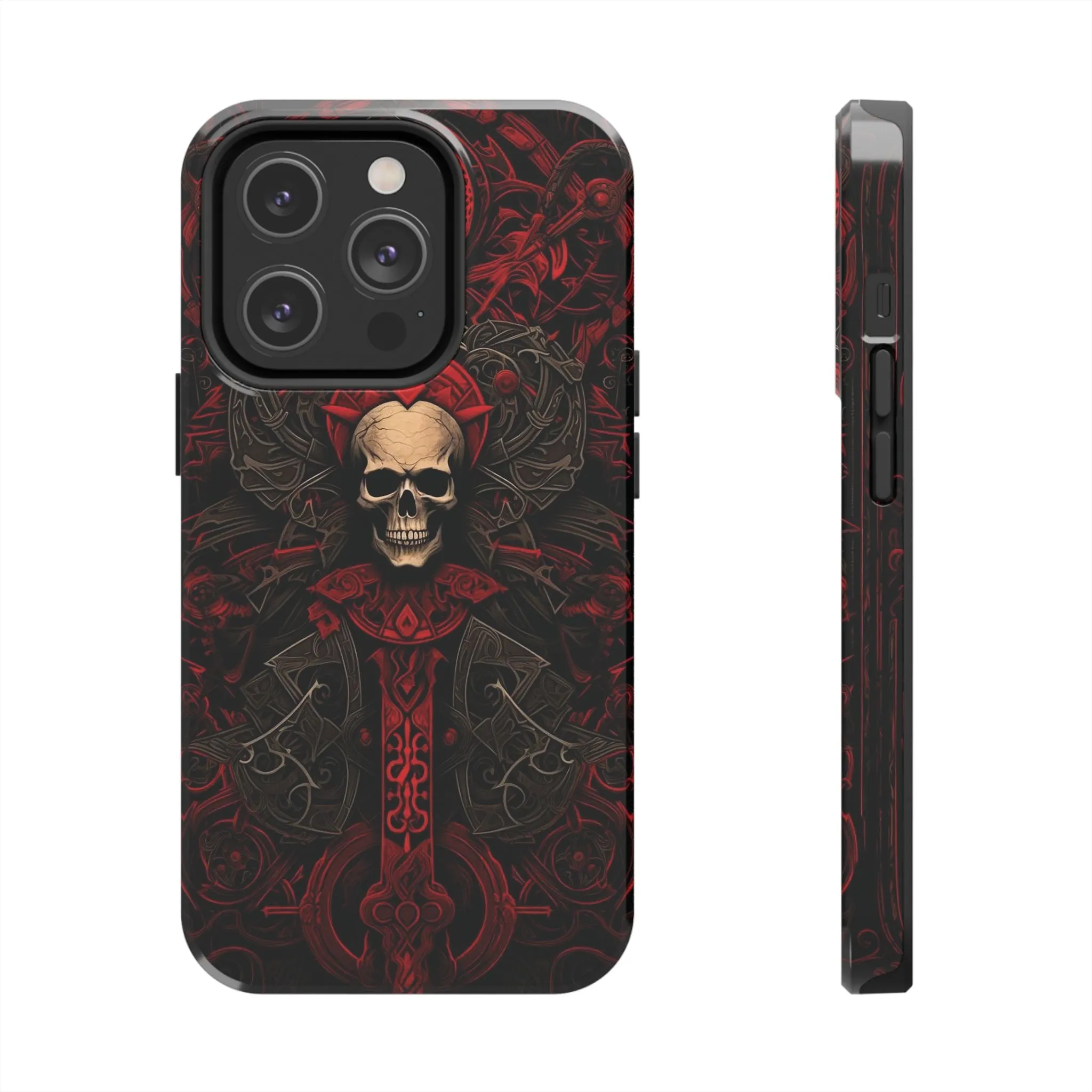 Red Gate Lock Tough Phone Cases