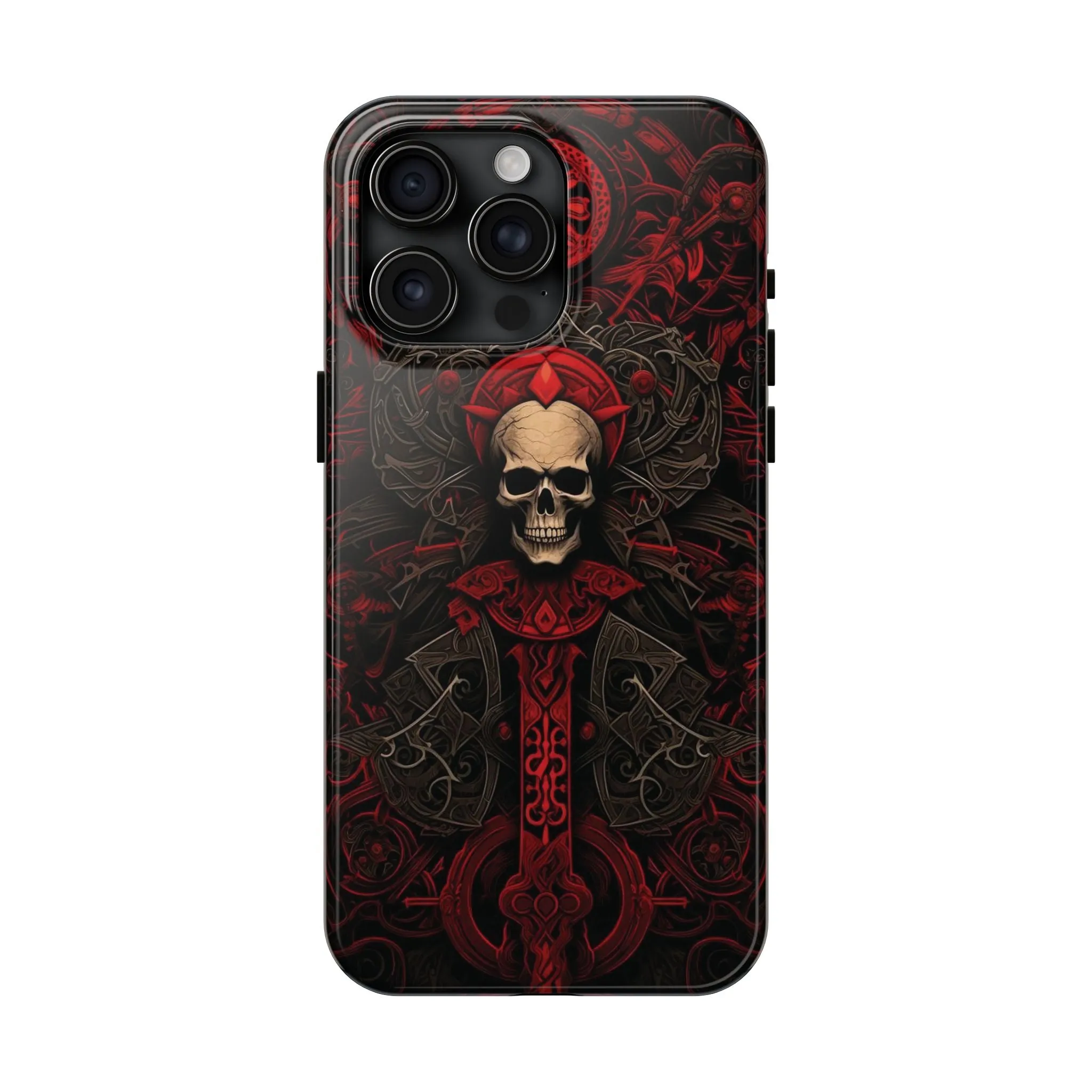 Red Gate Lock Tough Phone Cases