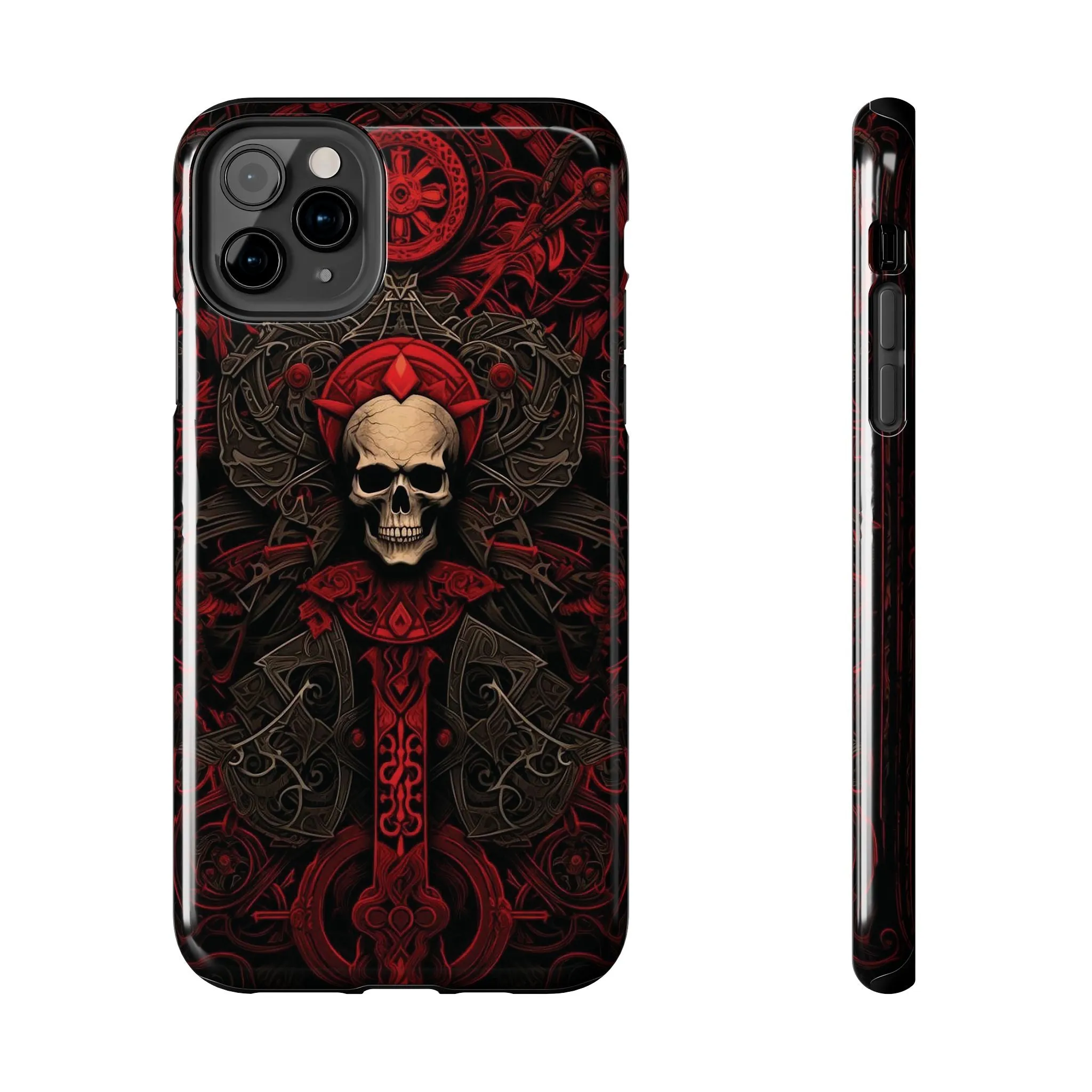 Red Gate Lock Tough Phone Cases
