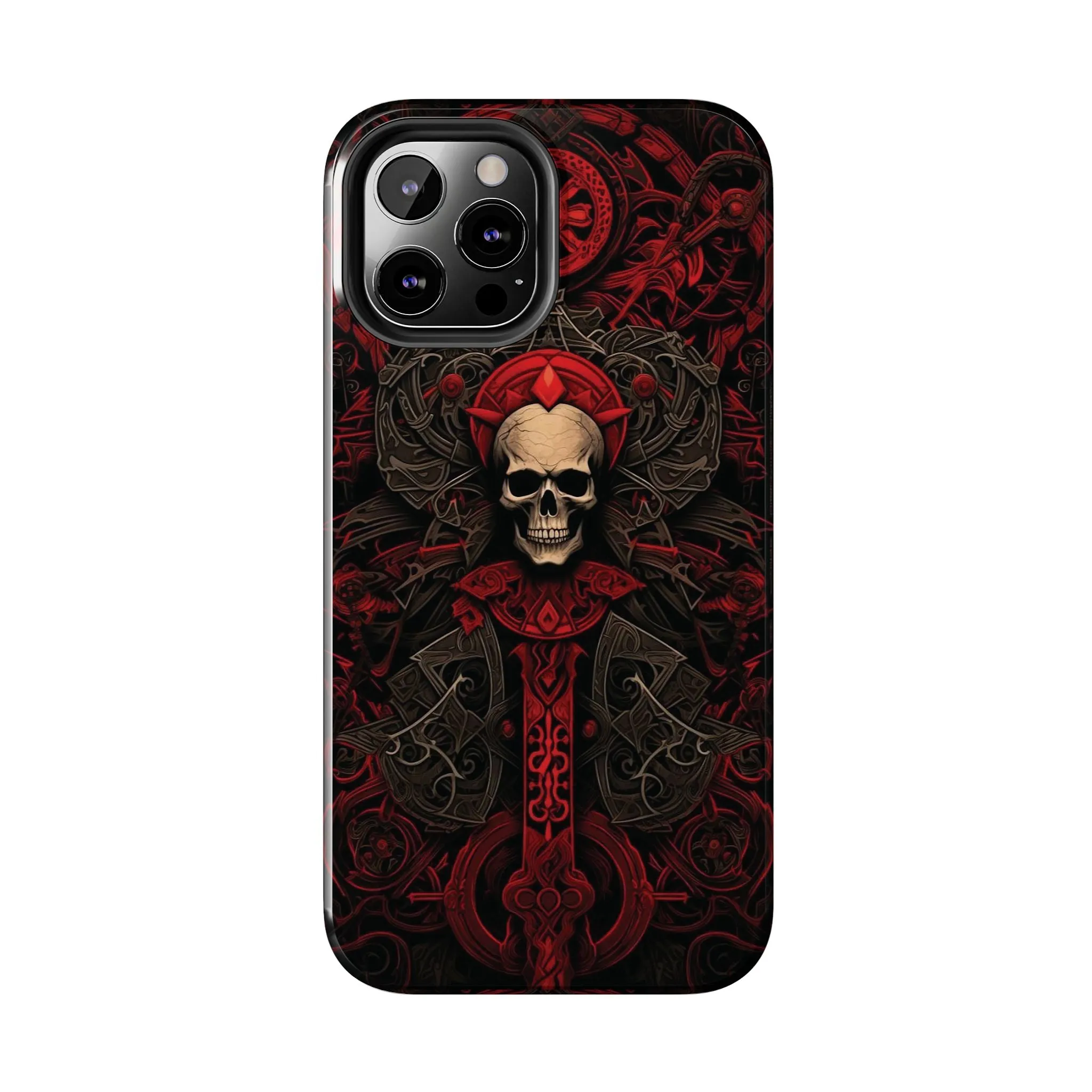 Red Gate Lock Tough Phone Cases