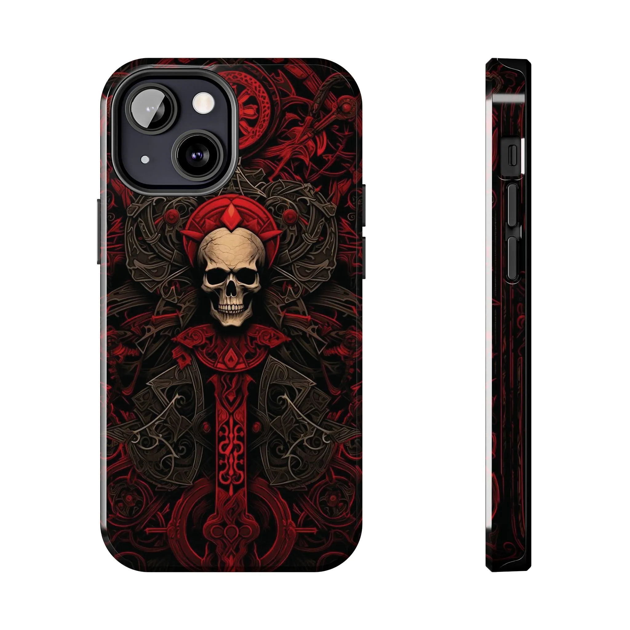Red Gate Lock Tough Phone Cases