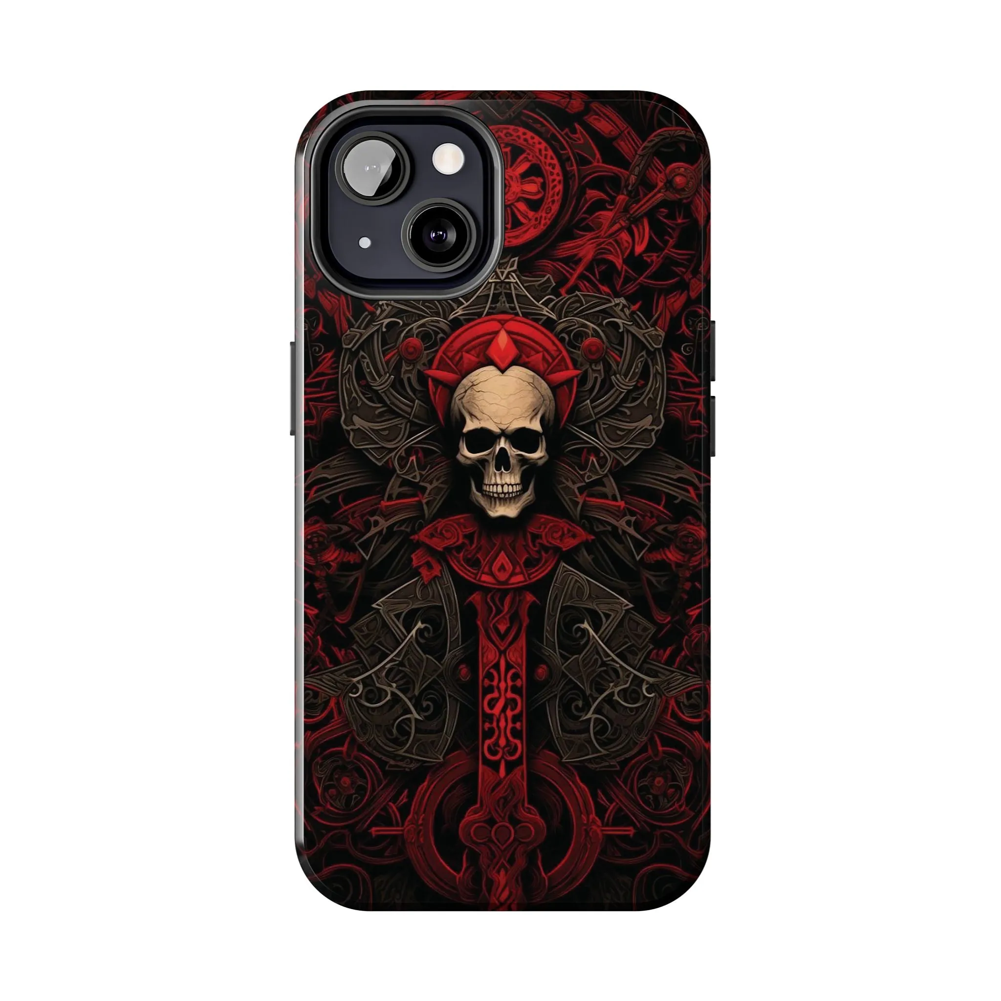 Red Gate Lock Tough Phone Cases