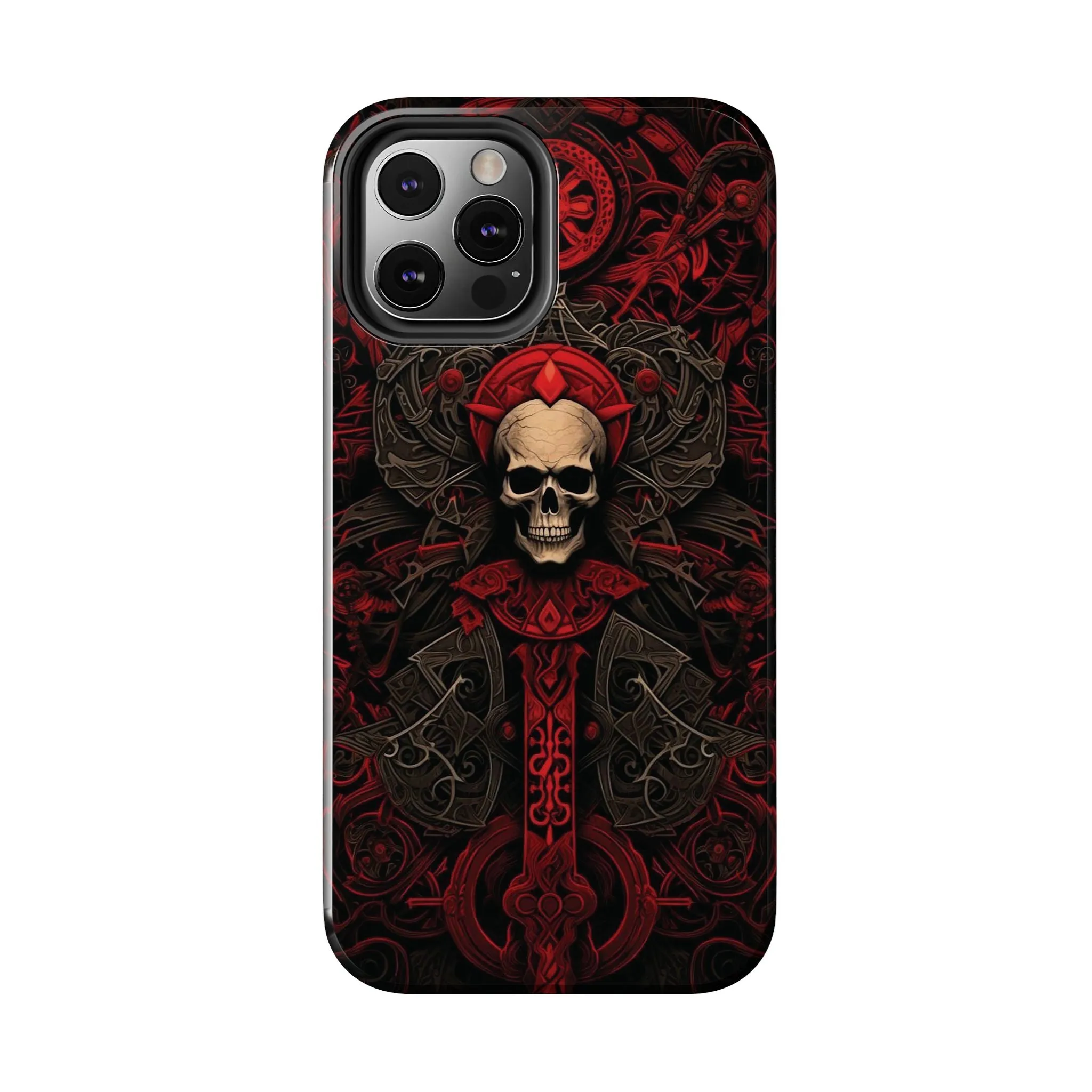Red Gate Lock Tough Phone Cases