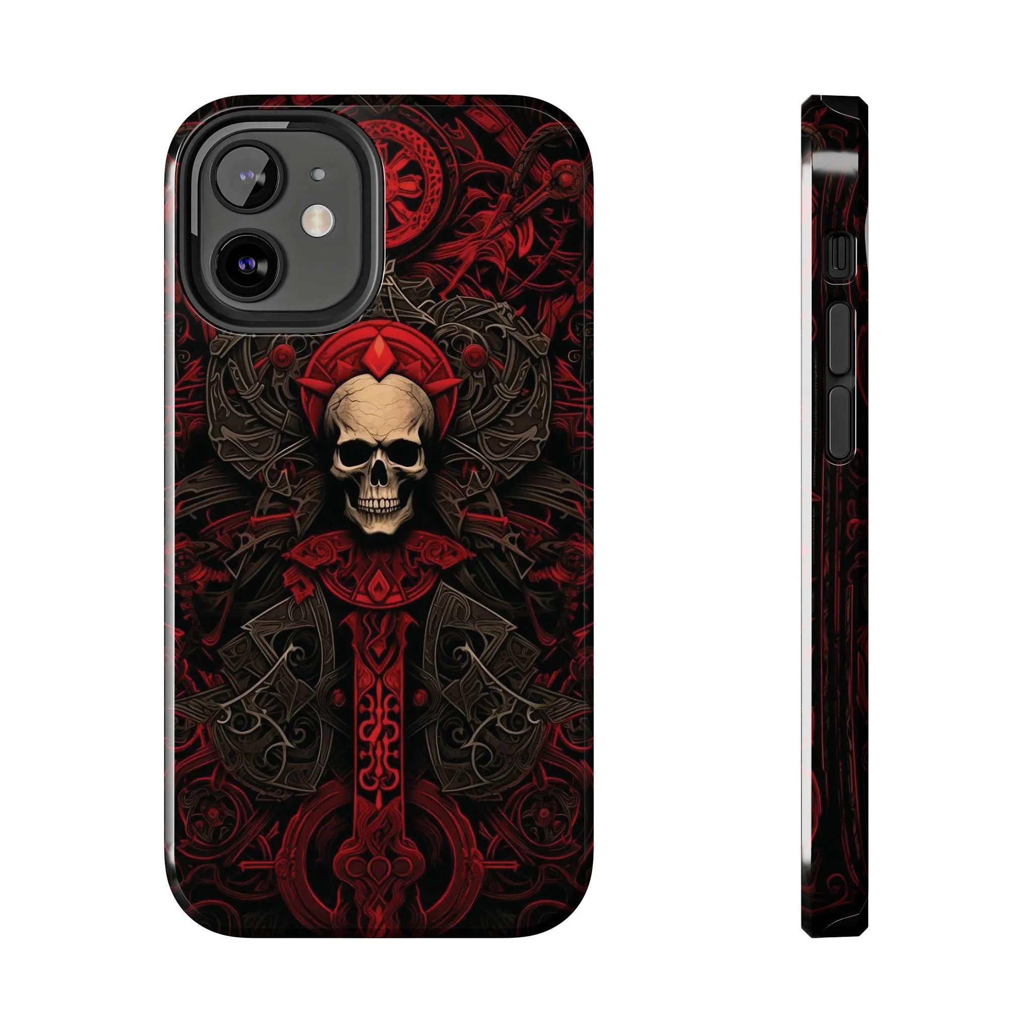 Red Gate Lock Tough Phone Cases
