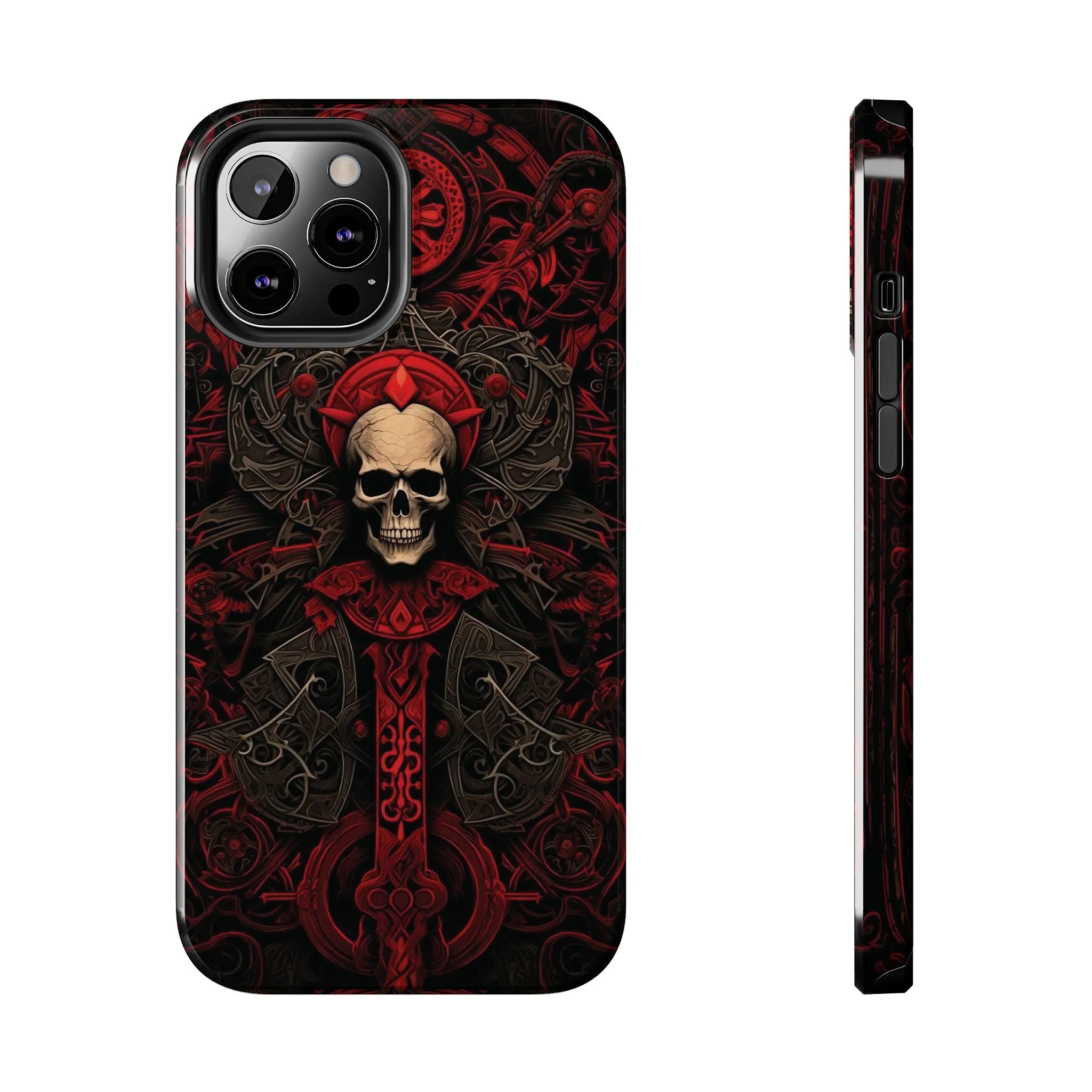 Red Gate Lock Tough Phone Cases
