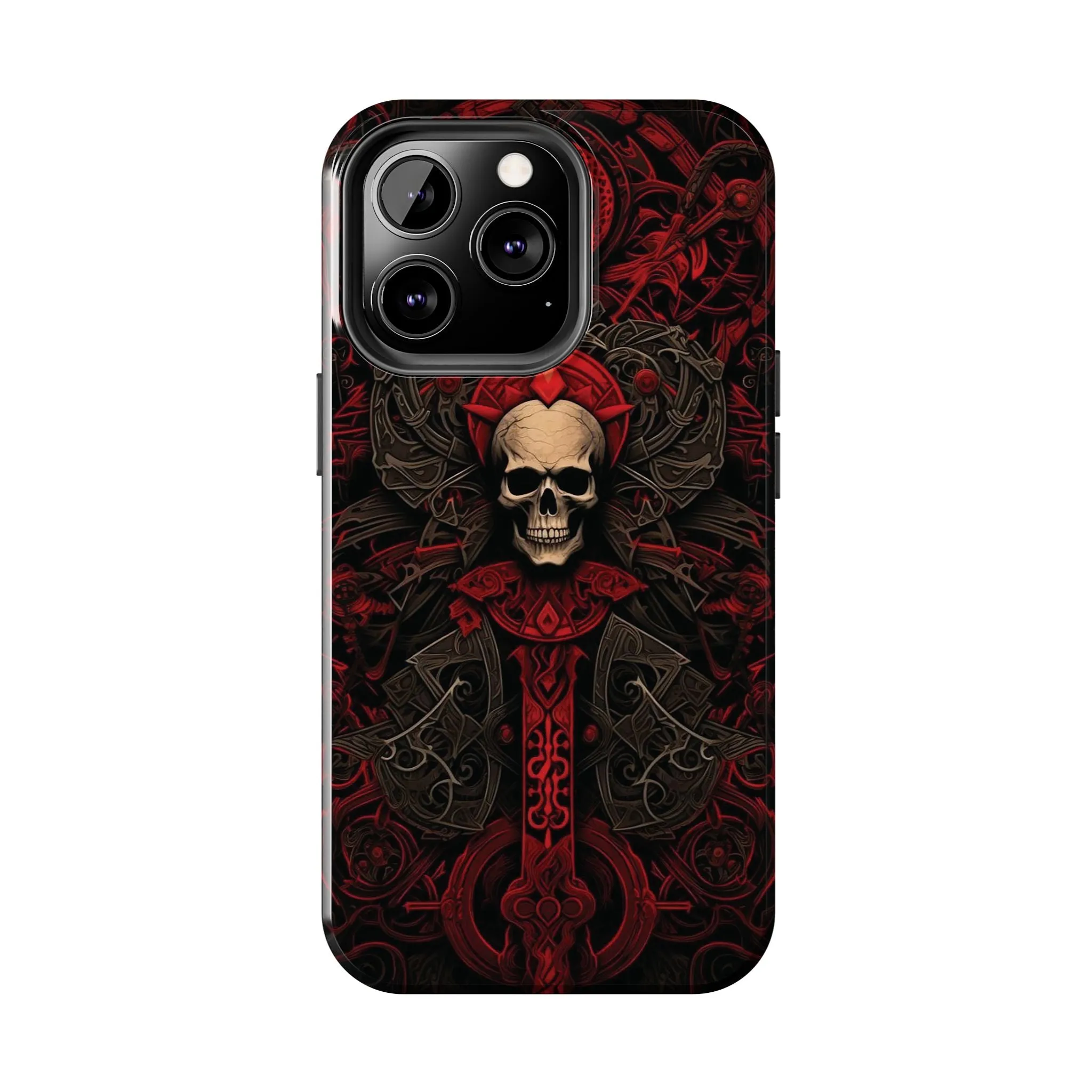 Red Gate Lock Tough Phone Cases