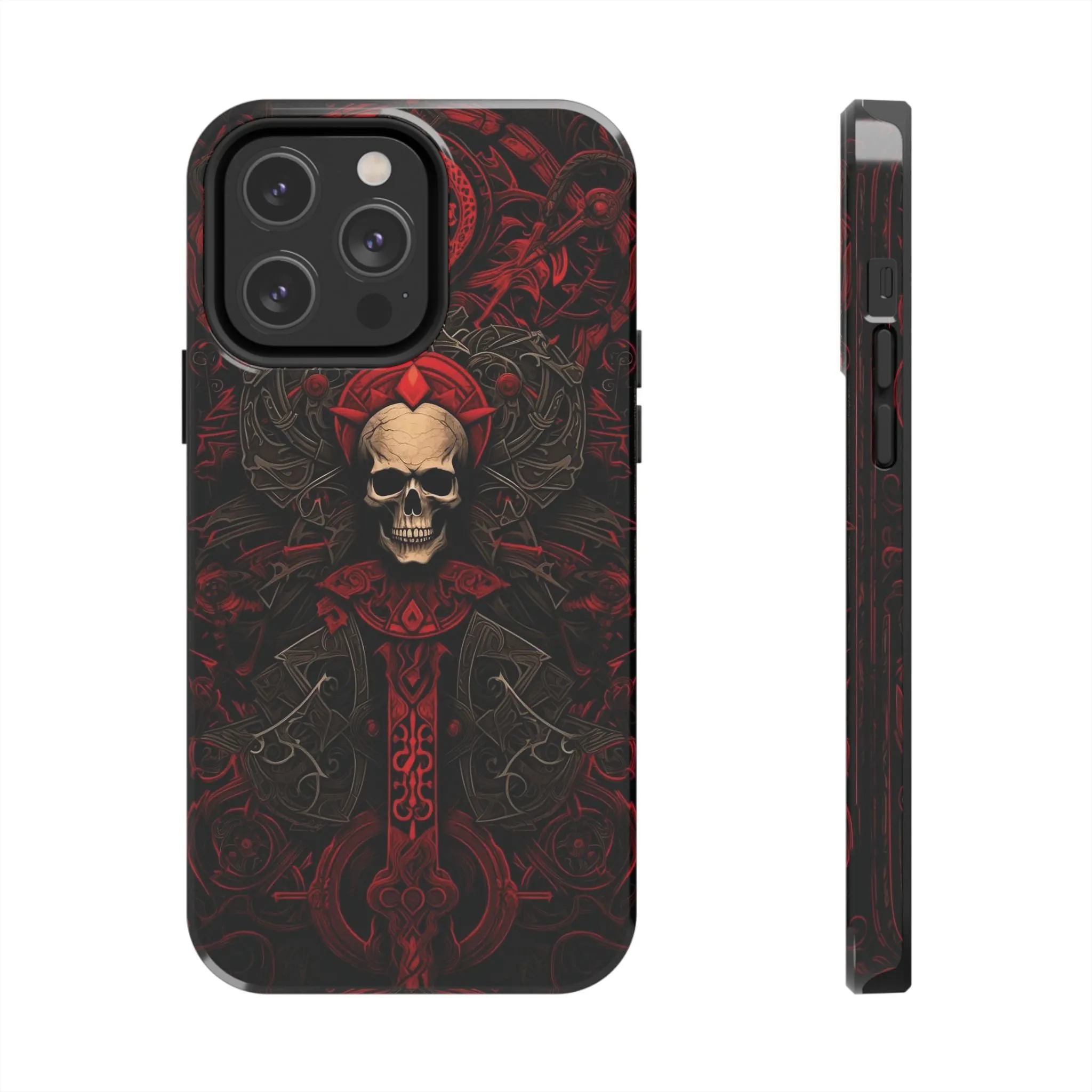 Red Gate Lock Tough Phone Cases