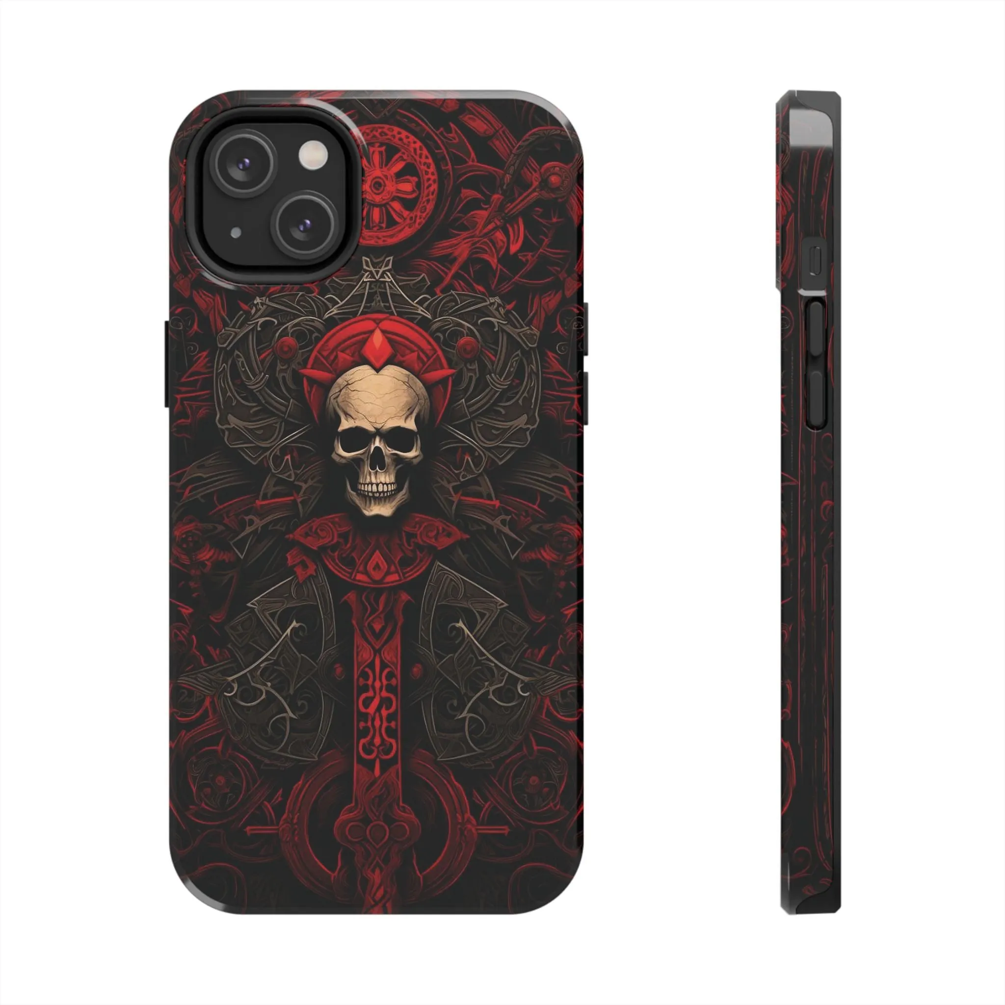 Red Gate Lock Tough Phone Cases