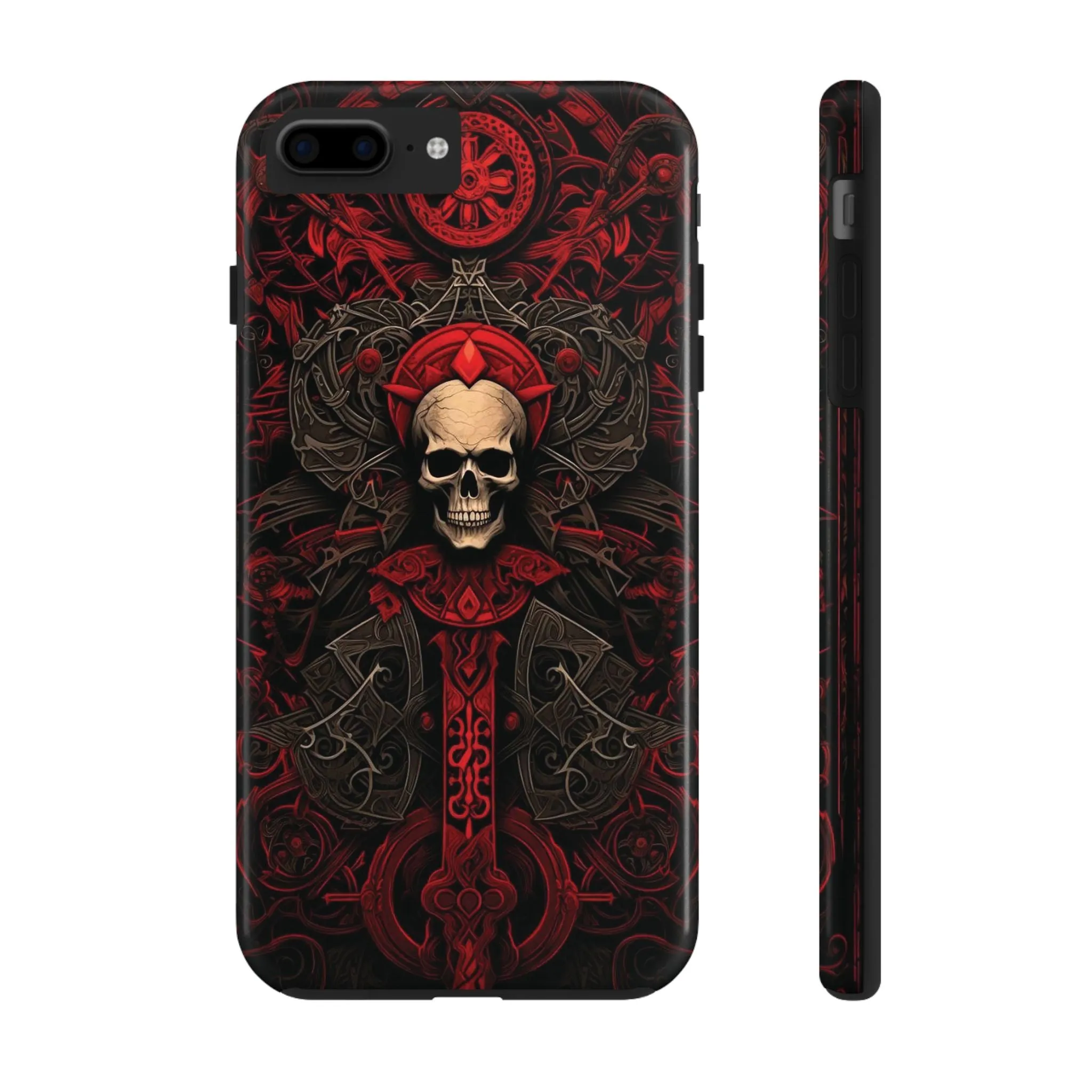 Red Gate Lock Tough Phone Cases