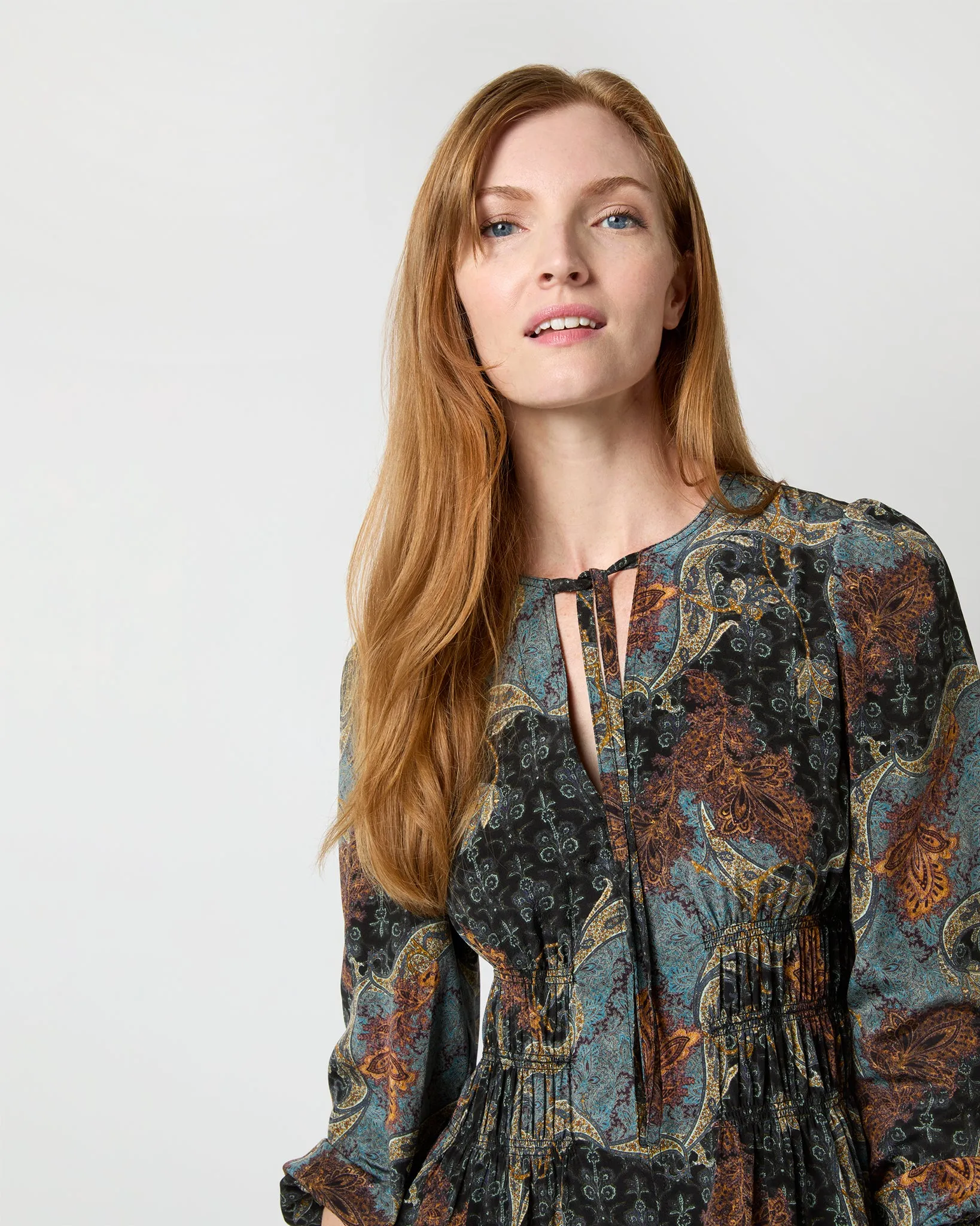 Rouen Dress in Azure