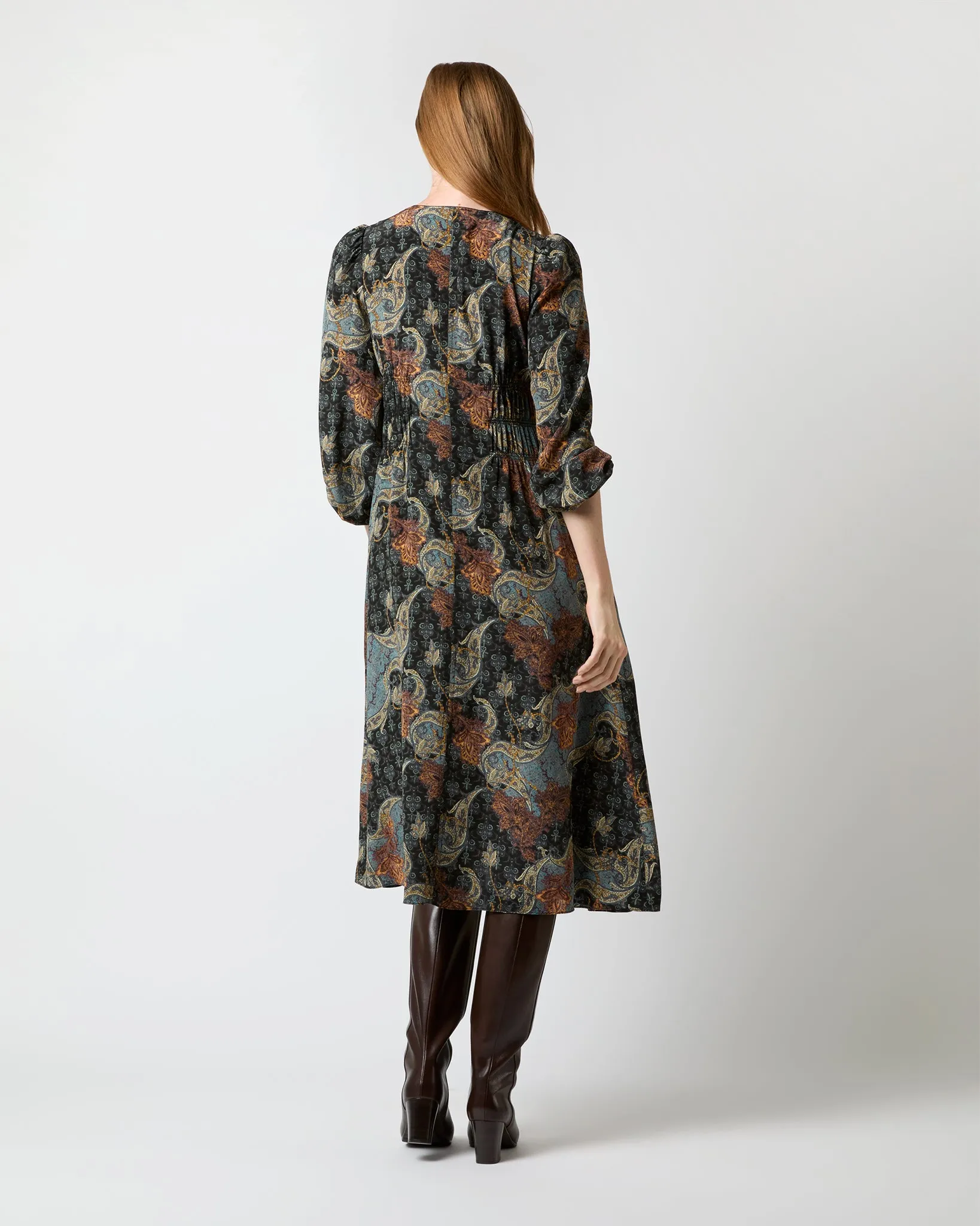Rouen Dress in Azure