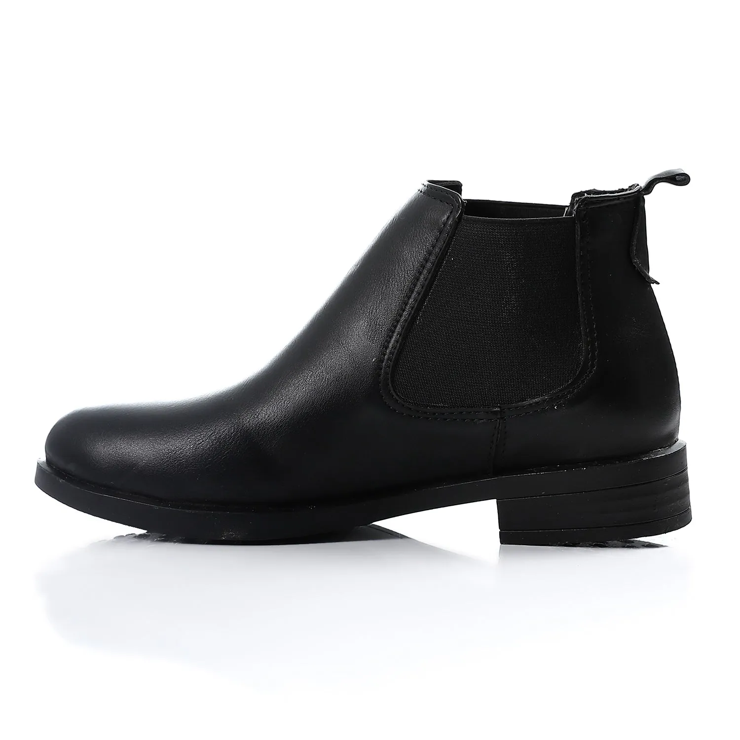 SEQWL square toe block heel ankle boots