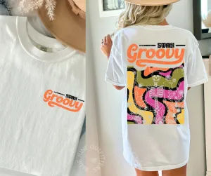 Stay Groovy Skeleton | Comfort Colors Hippie Tee
