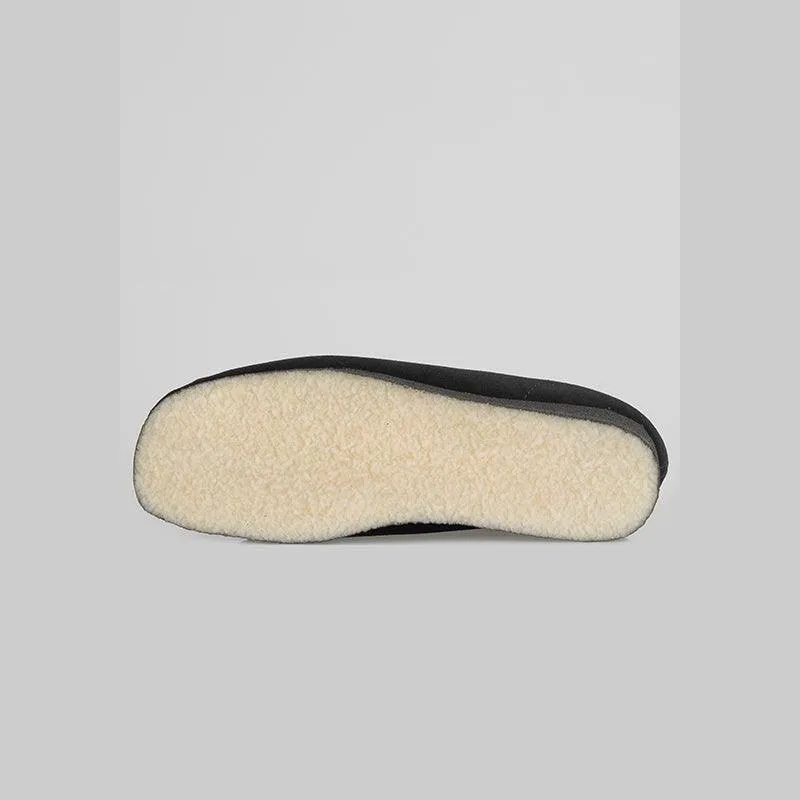 Wallabee - Black Suede